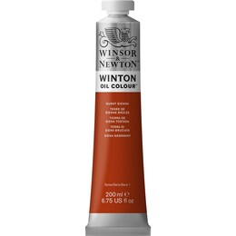 Winsor & Newton Winton Yağlı Boya 200 ml. 2 Burnt Sienna - Winsor & Newton