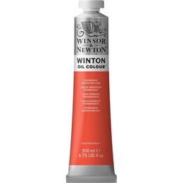 Winsor & Newton Winton Yağlı Boya 200 ml. 22 Permanent Geranium Lake - Winsor & Newton