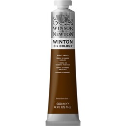 Winsor & Newton Winton Yağlı Boya 200 ml. 3 Burnt Umber - Winsor & Newton