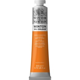Winsor & Newton Winton Yağlı Boya 200 ml. 4 Cadmium Orange Hue - Winsor & Newton