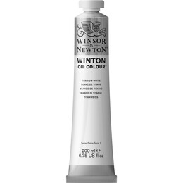 Winsor & Newton Winton Yağlı Boya 200 ml. 40 Titanium White - Winsor & Newton