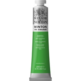 Winsor & Newton Winton Yağlı Boya 200 ml. 48 Permanent Green Light - Winsor & Newton
