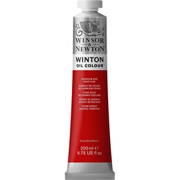 Winsor & Newton Winton Yağlı Boya 200 ml. 6 Cadmium Red Deep Hue - Winsor & Newton