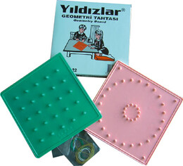 Yıldızlar Plastik Geometri Tahtası - Yıldızlar
