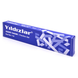 Yıldızlar Plastik Kesir Takımı - Yıldızlar