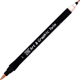 Zig Art & Graphic Twin Marker Çizim Kalemi 207 Pale Flesh - Zig