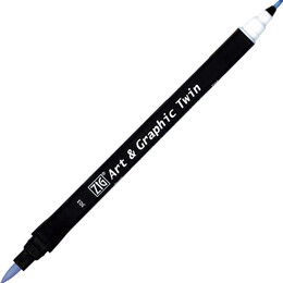 Zig Art & Graphic Twin Marker Çizim Kalemi 303 Sky Blue - Zig