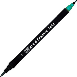 Zig Art & Graphic Twin Marker Çizim Kalemi 54 French Green - Zig