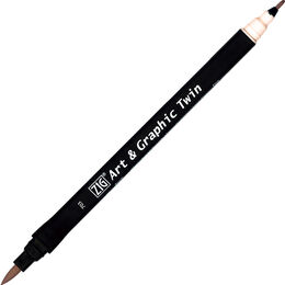 Zig Art & Graphic Twin Marker Çizim Kalemi 703 Rose Wood - 1