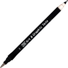 Zig Art & Graphic Twin Marker Çizim Kalemi 803 Warm Grey 3 - Zig