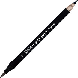 Zig Art & Graphic Twin Marker Çizim Kalemi 815 Warm Grey 15 - Zig