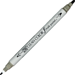 Zig Clean Color f Çift Uçlu Kalem 012 Pastel Gray - Zig
