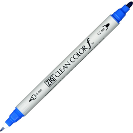 Zig Clean Color f Çift Uçlu Kalem 032 Persian Blue - Zig