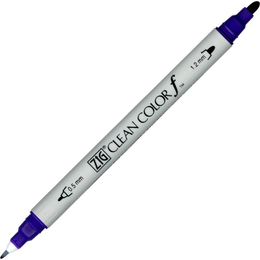 Zig Clean Color f Çift Uçlu Kalem 084 Deep Violet - Zig