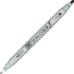 Zig Clean Color f Çift Uçlu Kalem 091 Light Gray - Zig