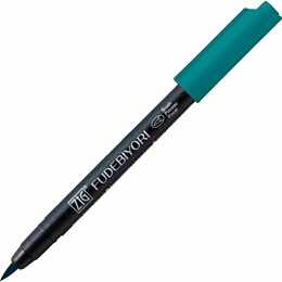 Zig Fudebiyori Brush Pen Fırça Uçlu Kalem 33 PERSIAN GREEN - Zig