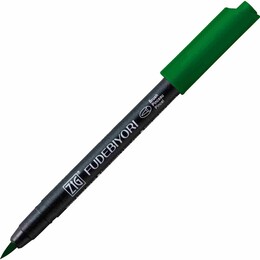 Zig Fudebiyori Brush Pen Fırça Uçlu Kalem 40 GREEN - Zig