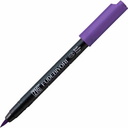 Zig Fudebiyori Brush Pen Fırça Uçlu Kalem 80 VIOLET - Zig