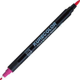 Zig Kurecolor Fine & Brush for MANGA Marker Çizim Kalemi 225 Pink - Zig
