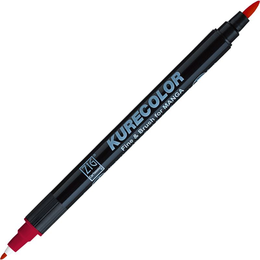 Zig Kurecolor Fine & Brush for MANGA Marker Çizim Kalemi 264 Geranium Red - Zig