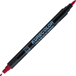 Zig Kurecolor Fine & Brush for MANGA Marker Çizim Kalemi 266 Wıne Red - Zig