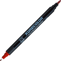 Zig Kurecolor Fine & Brush for MANGA Marker Çizim Kalemi 285 Blood Red - Zig
