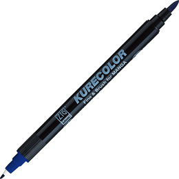 Zig Kurecolor Fine & Brush for MANGA Marker Çizim Kalemi 318 Navy - Zig