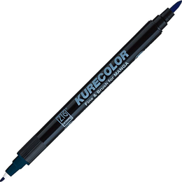 Zig Kurecolor Fine & Brush for MANGA Marker Çizim Kalemi 339 Peacock Blue - Zig