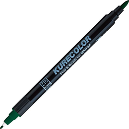 Zig Kurecolor Fine & Brush for MANGA Marker Çizim Kalemi 539 Marine Green - Zig