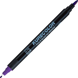 Zig Kurecolor Fine & Brush for MANGA Marker Çizim Kalemi 607 Violet - Zig