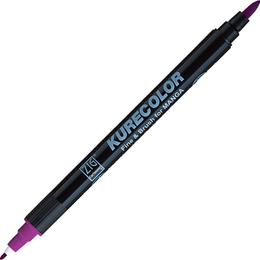 Zig Kurecolor Fine & Brush for MANGA Marker Çizim Kalemi 637 Purple - Zig