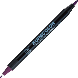 Zig Kurecolor Fine & Brush for MANGA Marker Çizim Kalemi 665 Deep Pink - Zig