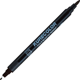 Zig Kurecolor Fine & Brush for MANGA Marker Çizim Kalemi 808 Natural Gray - Zig