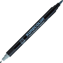 Zig Kurecolor Fine & Brush for MANGA Marker Çizim Kalemi 825 Blue Gray 2 - Zig