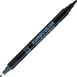Zig Kurecolor Fine & Brush for MANGA Marker Çizim Kalemi 827 Blue Gray 4 - Zig