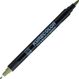 Zig Kurecolor Fine & Brush for MANGA Marker Çizim Kalemi 841 Pale Dawn Gray - Zig
