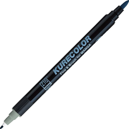 Zig Kurecolor Fine & Brush for MANGA Marker Çizim Kalemi 844 Green Gray 3 - Zig