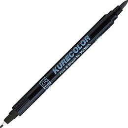 Zig Kurecolor Fine & Brush for MANGA Marker Çizim Kalemi C.10 Cool Gray 10 - Zig