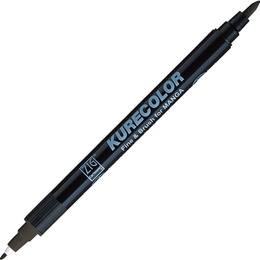Zig Kurecolor Fine & Brush for MANGA Marker Çizim Kalemi W.10 Warm Gray 10 - Zig