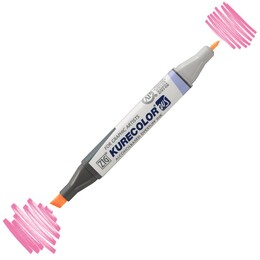 Zig Kurecolor Twin S Grafik Çizim Marker Kalemi 221 Light Pink - Zig
