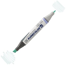 Zig Kurecolor Twin S Grafik Çizim Marker Kalemi 330 Pale Blue - Zig