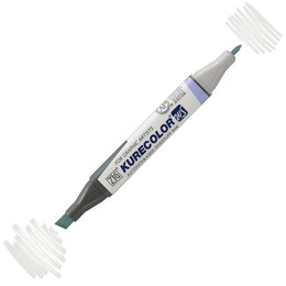 Zig Kurecolor Twin S Grafik Çizim Marker Kalemi 332 Alice Blue - Zig