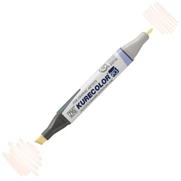 Zig Kurecolor Twin S Grafik Çizim Marker Kalemi 417 Porcelain - Zig