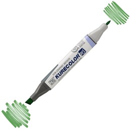 Zig Kurecolor Twin S Grafik Çizim Marker Kalemi 505 May Green - Zig