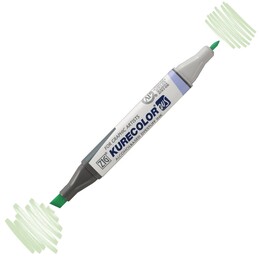 Zig Kurecolor Twin S Grafik Çizim Marker Kalemi 520 Green Shadow - Zig
