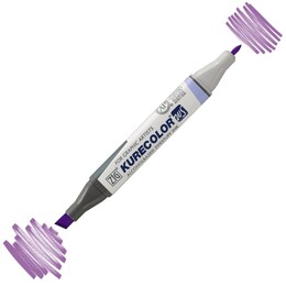 Zig Kurecolor Twin S Grafik Çizim Marker Kalemi 634 Light Violet - Zig