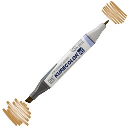 Zig Kurecolor Twin S Grafik Çizim Marker Kalemi 732 Beige - Zig