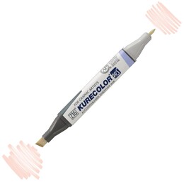 Zig Kurecolor Twin S Grafik Çizim Marker Kalemi 740 Pale Blush - Zig