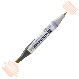Zig Kurecolor Twin S Grafik Çizim Marker Kalemi 741 Blush - Zig