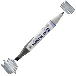 Zig Kurecolor Twin S Grafik Çizim Marker Kalemi 808 Natural Gray - Zig